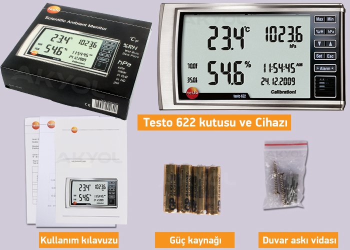 testo 622 barometre