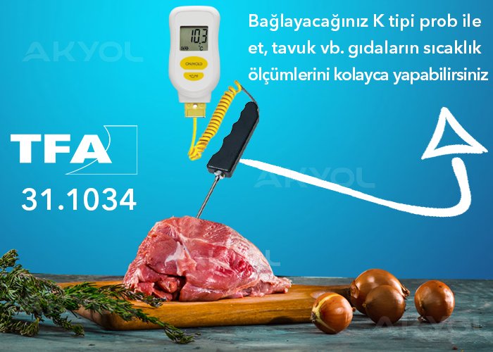 k tipi sıcaklık ölçer