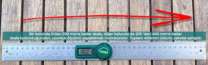 insize dijital açı ölçer