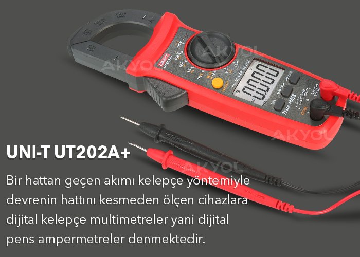 uni-t ut202a+ elektrik ölçer