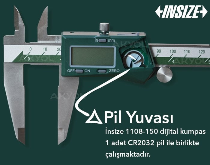 insize 1108-150 15 cm kumpas