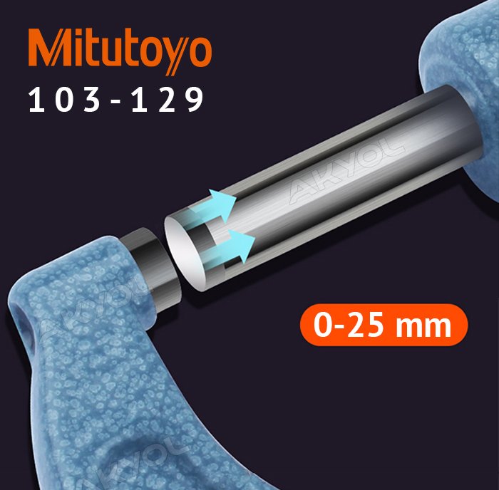 mitutoyo 103-129 hassas mikrometre