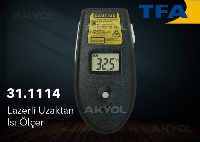 tfa 31.1114 infrared sıcaklık ölçer