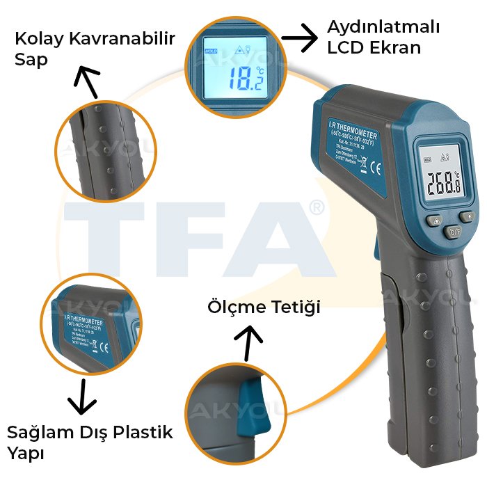 TFA 1136 sıcaklık ölçer