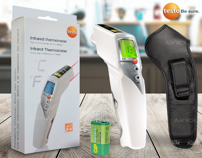 testo 831 kızılötesi termometre