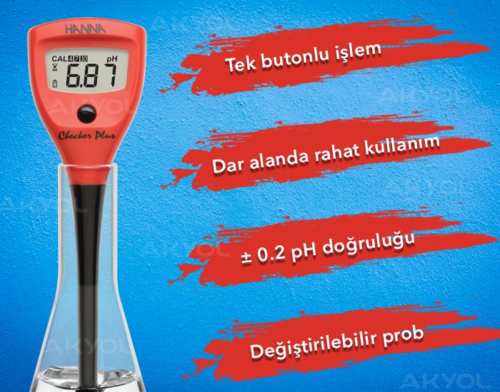 HI98100 el tipi ph test cihazı